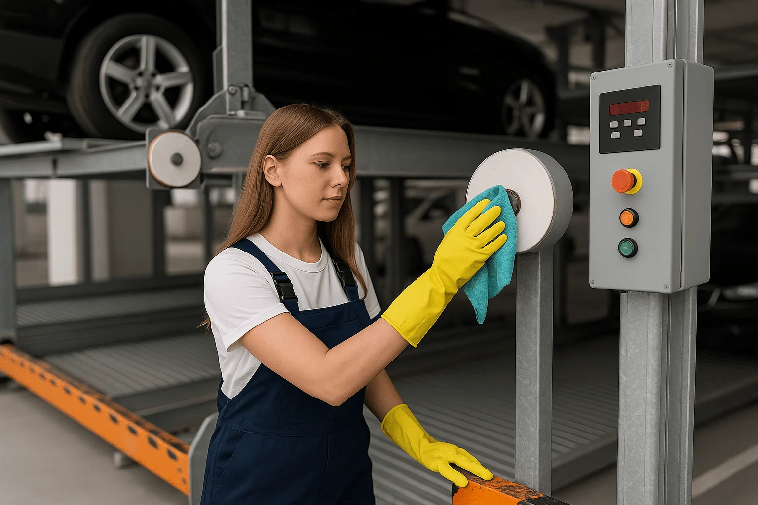 Curatarea mai multor sisteme de parcare