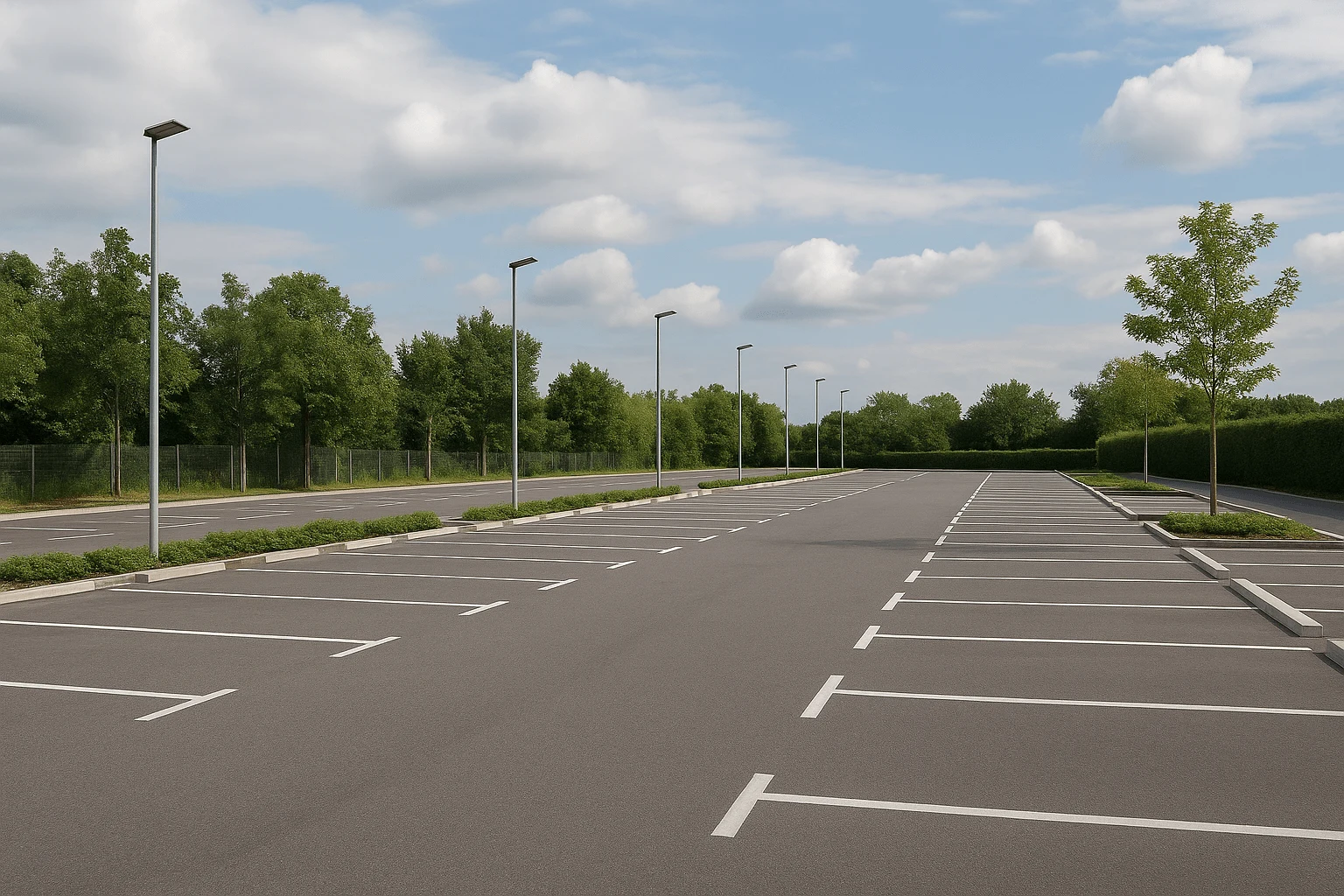 Curatenie parcari exterioare