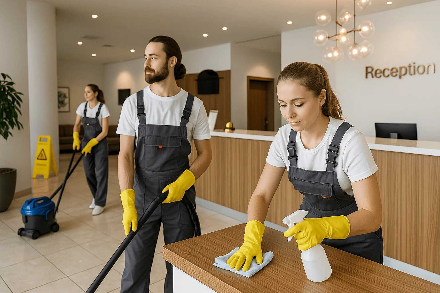 Servicii de curatenie hotel